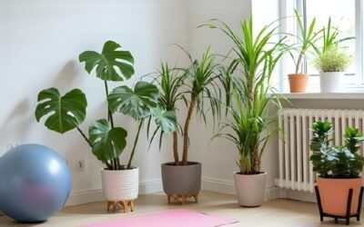 観葉植物の床がベタベタする悩みを解決！グラシオンのフロアコーティング