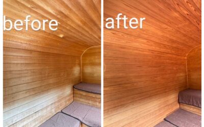 サウナ室の黒ずみ・劣化を防ぐ！清潔を保つコーティング術