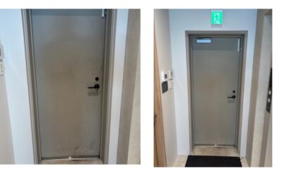 工場や事務所の“扉”にも、プロの防汚対策を―― セラミックコーティングで耐久性と清掃性をアップ ――【愛知常滑店】