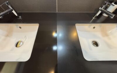 ホテル清掃時間を半分に！水回りコーティングの威力【愛知常滑店】