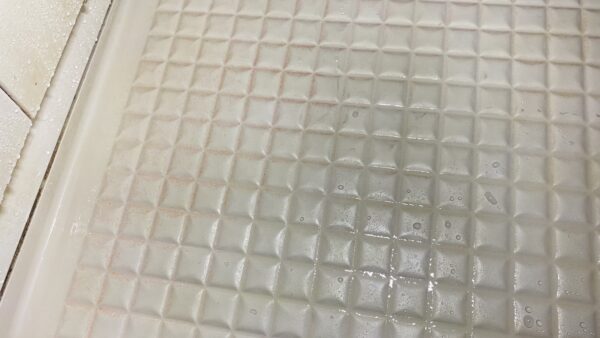 お風呂の床に広がるピンク汚れの原因と掃除方法、コーティングによる再発防止対策【愛知常滑店】
