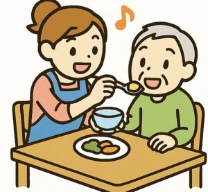 病院・高齢者施設の食堂向けテーブル・椅子コーティング