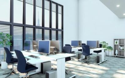 オフィスの床メンテナンスを簡単に！ワックス不要のガラスコーティング