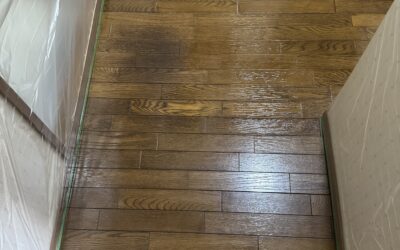 水の染み込みを防ぐ、新しい床メンテナンス