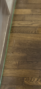 水まわりのフローリングがガタガタに？研磨＋コーティングで新品のように復活！