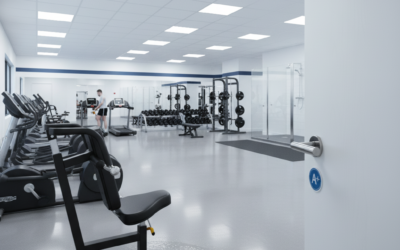 ジムの鏡コーティング