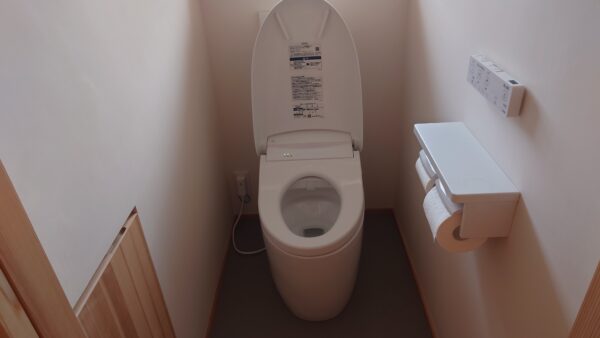 来客前に慌てなくていい家は、トイレが整っている