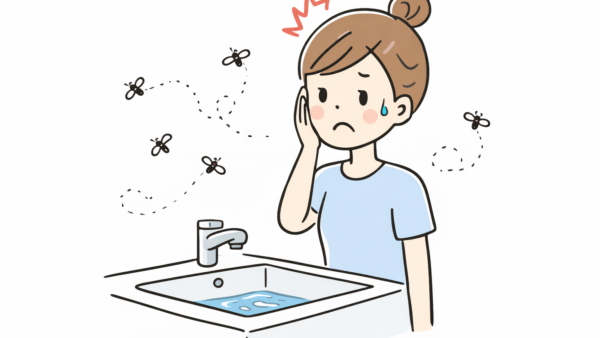 洗面台にハエや小さな虫が出る原因は？正しい対策と再発防止の考え方