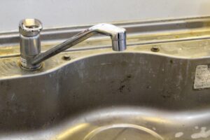 水垢はミネラルの蓄積,岡山のキッチン事情