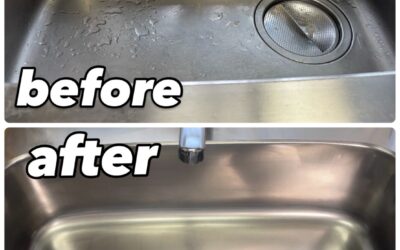 夜きれいにしたのに、朝もうくすんで見えるシンク