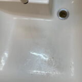 洗面ボウルの「輝き」を取り戻し、維持する！陶器専用コーティングの復活力