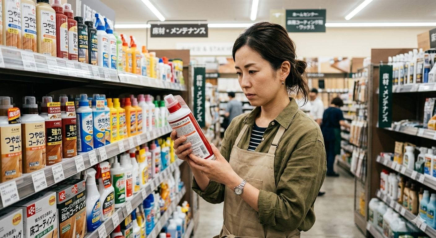 フロアマニキュアを検討中の方へ。後悔しないための「コーティング」との決定的な違い