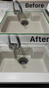 新築キッチンの輝きを守る|広島でシンクコーティング施工