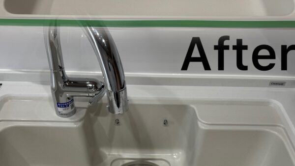 新築キッチンの輝きを守る｜広島でシンクコーティング施工