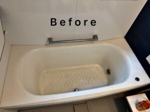 岡山でお風呂の水垢にお困りの方へ｜研磨＋コーティング施工事例