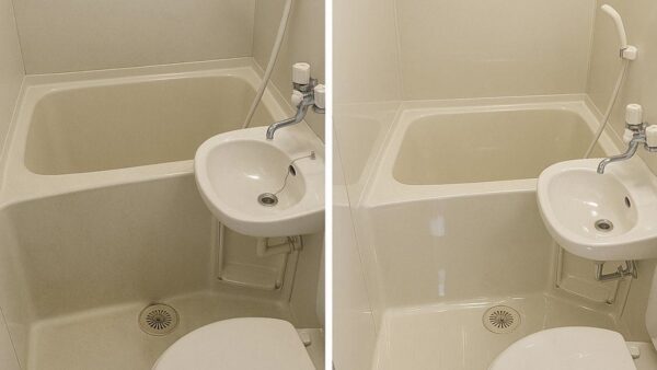 「掃除しても綺麗に見えない浴槽」その原因は表面劣化かもしれません
