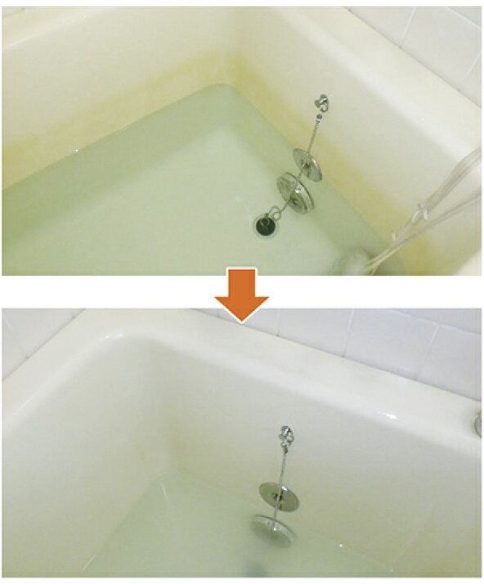 【施工事例】新築なのに浴槽が変色…お子さまが毎日使う入浴剤のお悩みをセラミックコーティングで解決！｜グラシオン広島店