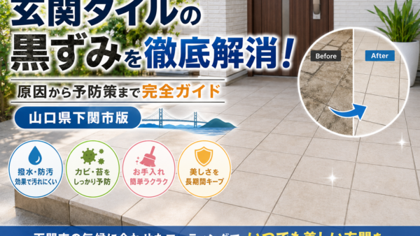 玄関タイルの黒ずみを徹底解消！原因から予防策まで完全ガイド