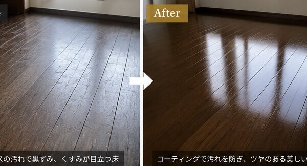【床のセラミックコーティング】圧倒的なツヤと美しさが長持ち！失敗しないフロアコーティングの決定版